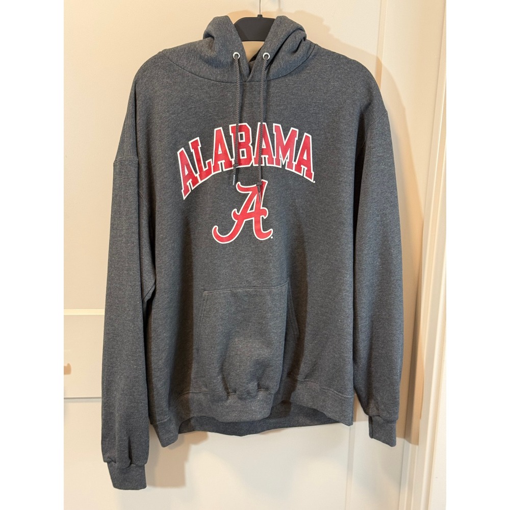 Champion Alabama Crimson Tide Hoodie Charcoal Gray Size XL